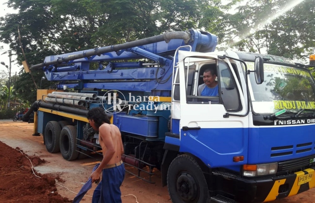Update! Biaya Sewa Concrete Pump di Kecamatan Solear Kab Tangerang